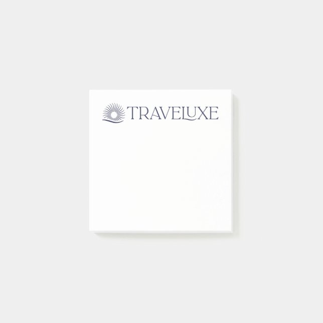 Bloco De Notas Traveluxe Logo (Frente)