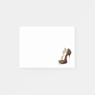 Bloco De Notas Tres Chic High Heel Design