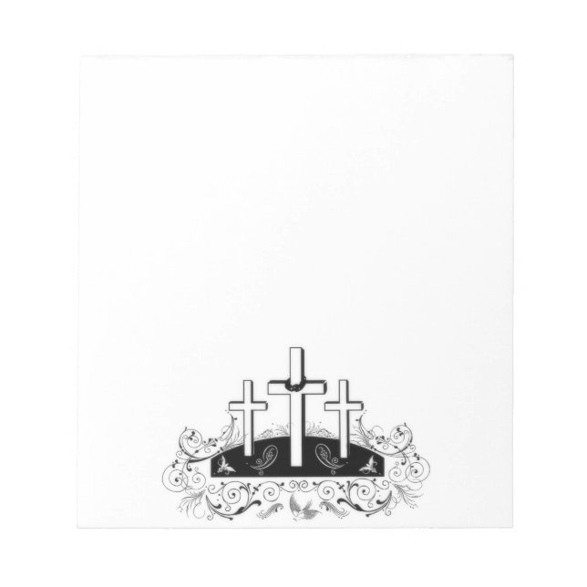 Bloco De Notas Três cruzes (Frente)