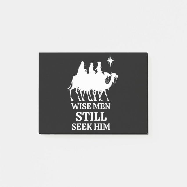 Bloco De Notas Três Reis Sábios Ainda O Procuram (Frente)