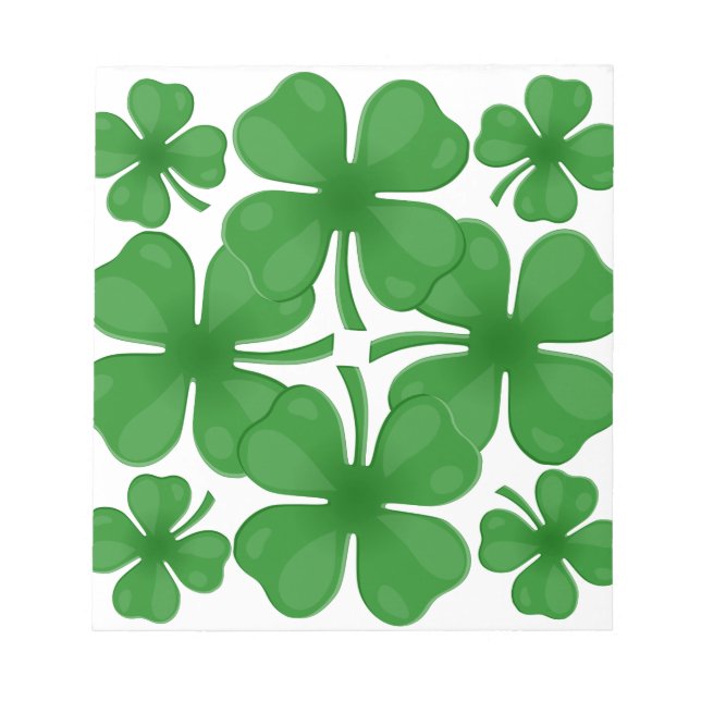 Bloco De Notas Trevo 4 folha (Frente)