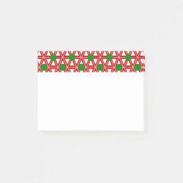 Bloco De Notas Triângulo de Natal Quilt