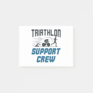 Bloco De Notas Triathlon Support Crew