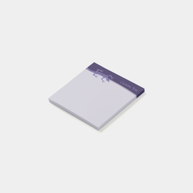 Bloco De Notas Tribal Lizard Mauve (Inclinado)