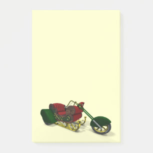 Bloco De Notas Trike do Papai Noel