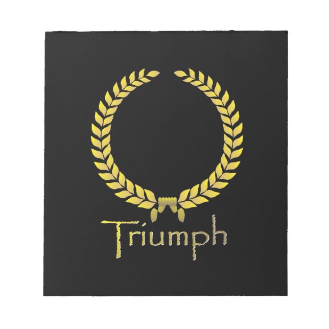 Bloco De Notas Triumph Note Pads (Frente)
