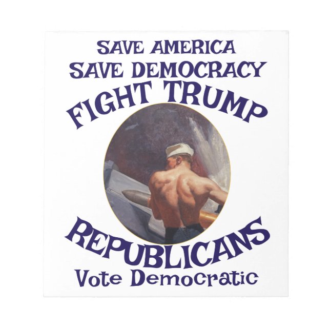 Bloco De Notas Trump (Frente)