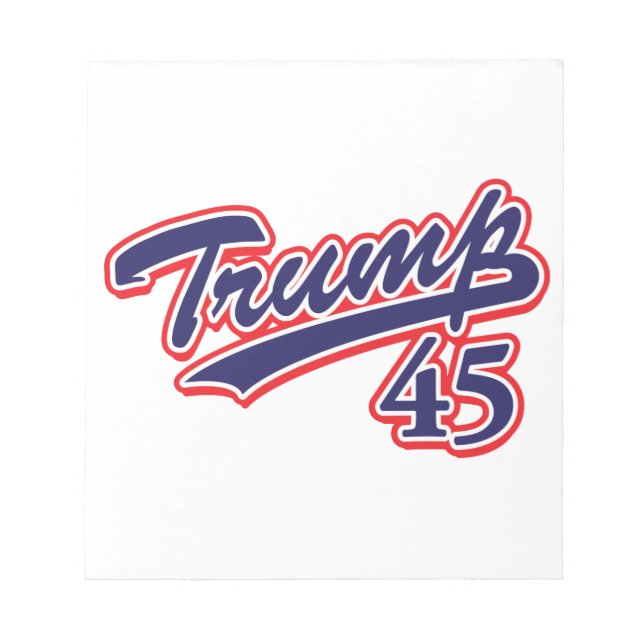 Bloco De Notas Trump 45! (Frente)
