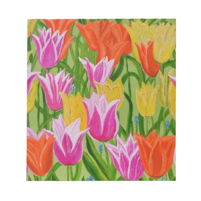 Bloco De Notas Tulipas (Frente)