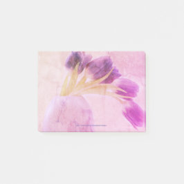 Bloco De Notas Tulipas Azuis Vida Estática