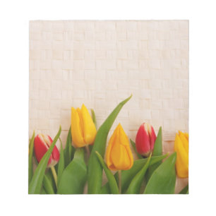 Bloco De Notas Tulipas do primavera