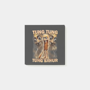 Bloco De Notas Tung tung sahur Brainrot Meme