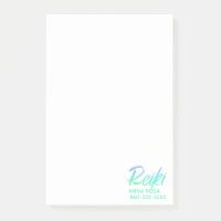 Turquesa verde iridescente Reiki de Blue& do *~*