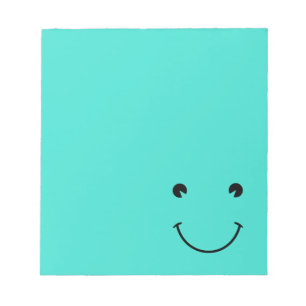 Bloco De Notas Turquoise Smile
