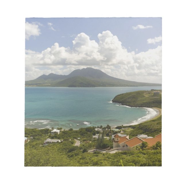 Bloco De Notas Turtle Beach, península sudeste, St Kitts, (Frente)