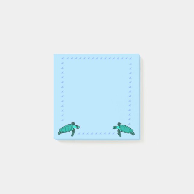 Bloco De Notas Turtles Post it Notes (Frente)