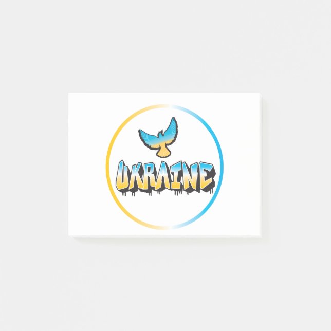 Bloco De Notas Ucrânia Dove.ai (Frente)