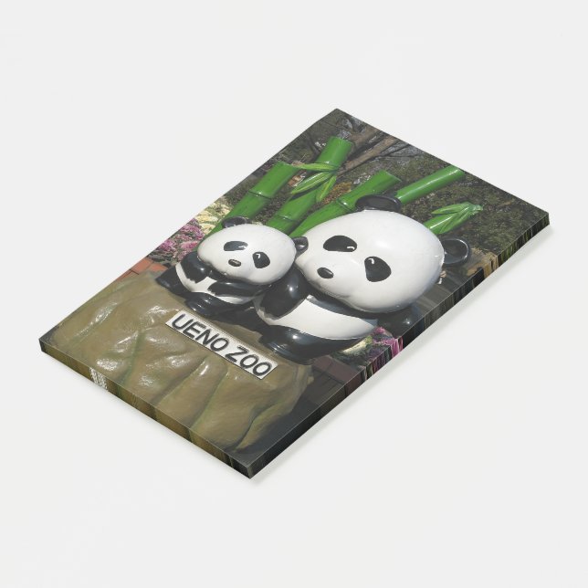 Bloco De Notas Ueno Zoo Panda Sinal (Inclinado)