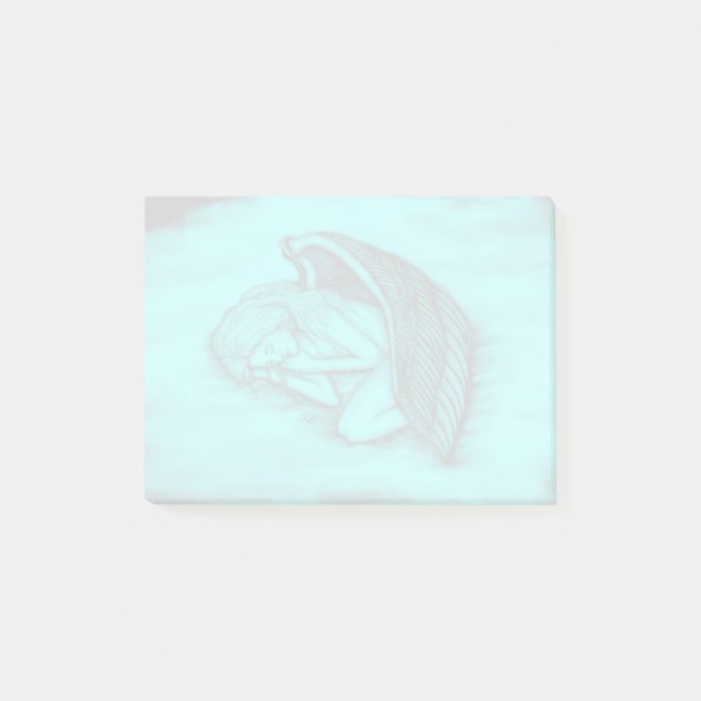 Bloco De Notas Um Anjo Dormindo (Frente)