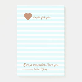 Bloco De Notas Um bilhete para você da mamãe