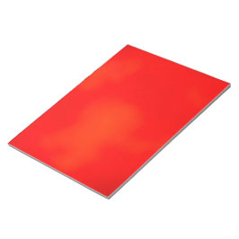 Bloco De Notas Um caderno vermelho vibrante com um desenho sutil