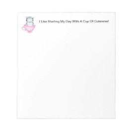 Bloco De Notas Um Gatinho De Cutenza