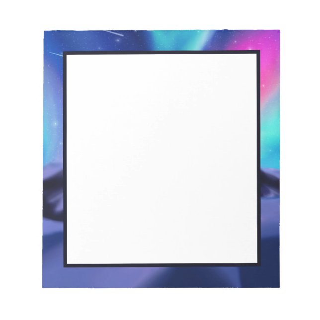 Bloco De Notas Um Milhão de Sonhos Aurora Notepad (Frente)