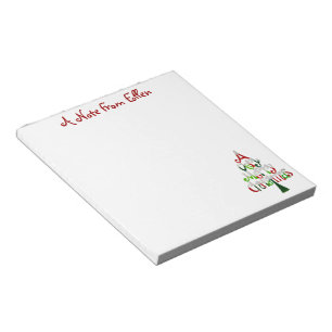 Bloco De Notas Um Natal Muito Feliz