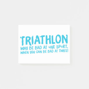 Bloco De Notas Um presente Triathlon excelente para seu amigo ou 