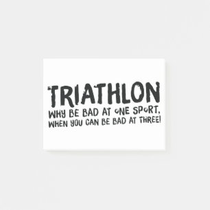 Bloco De Notas Um presente Triathlon excelente para seu amigo ou