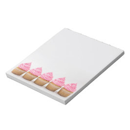 Bloco De Notas Um Quinteto de Cupcakes