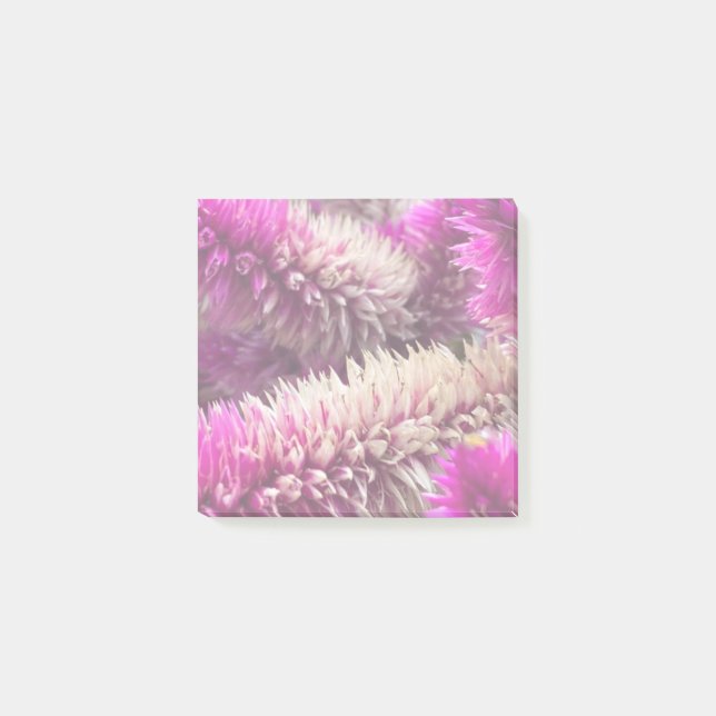 Bloco De Notas Uma dica do posto "Floral Purple" Z que ele anota (Frente)