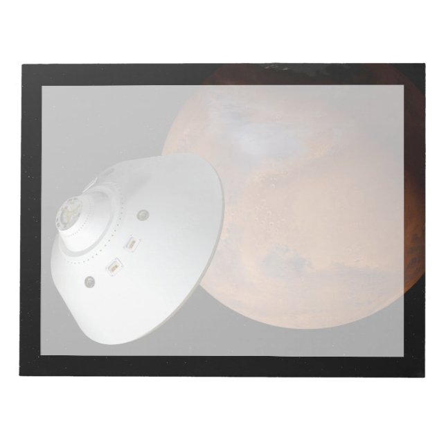 Bloco De Notas Uma Embarcação Embarcada Por Aviões Aproximando-Se (Frente)