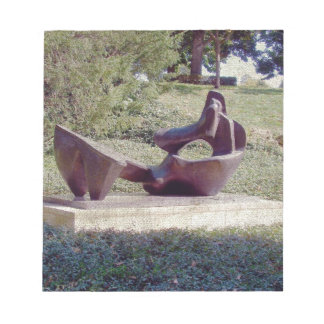 Bloco De Notas Uma escultura em Kansas City