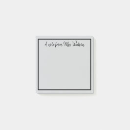 Bloco De Notas uma nota de adicionar nome de professor simples li