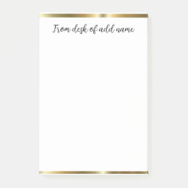 Bloco De Notas uma nota de adicionar nome de professor simples li