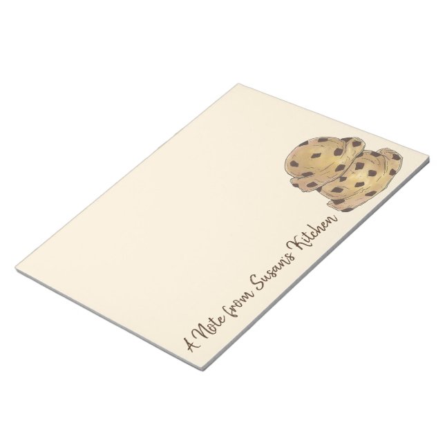 Bloco De Notas Uma Nota de... Chip Cookie Cookie Dough (Inclinado)