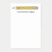 Uma Nota Do Lápis Número 2 Do Professor