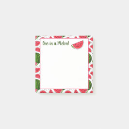 Bloco De Notas Uma Vez Em Um Posto Melon