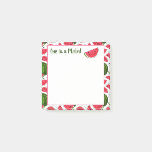 Bloco De Notas Uma Vez Em Um Posto Melon