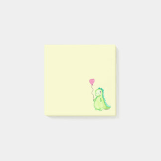 Bloco De Notas Un dinosaurio en mi post-it