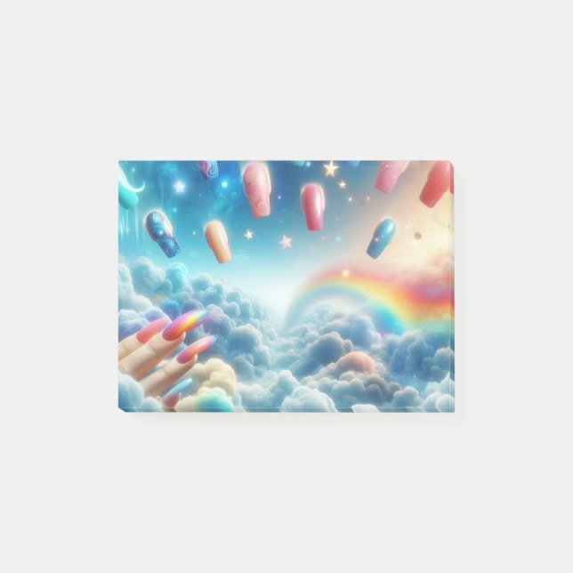 Bloco De Notas Unhas de sonho (Frente)