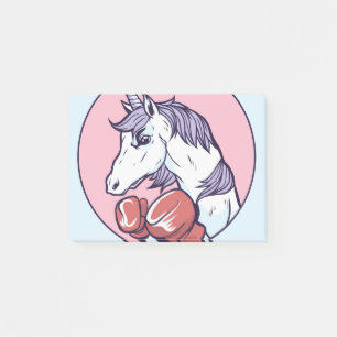 Bloco De Notas Unicórnio de Boxe