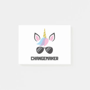 Bloco De Notas Unicórnio de Changemaker