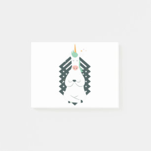 Bloco De Notas Unicórnio em Yoga Pose