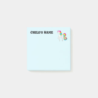 Bloco De Notas Unicórnio Fofo