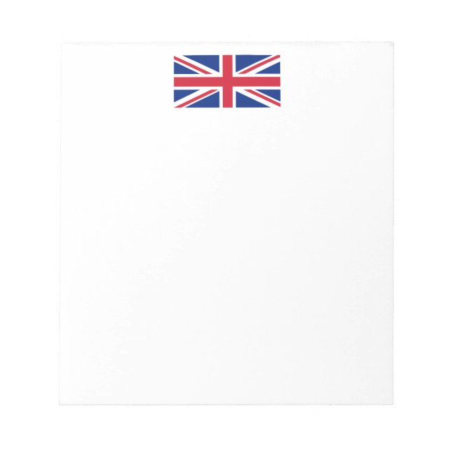 Bloco De Notas United Kingdom flag (Frente)
