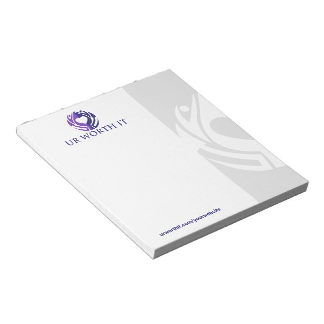 BLOCO DE NOTAS UR WORTH IT  (Inclinado)