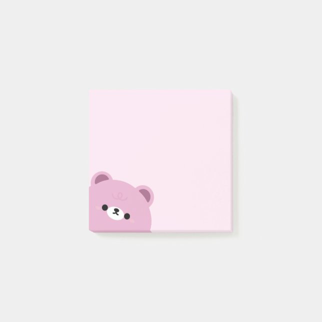 Bloco De Notas Urso (Frente)