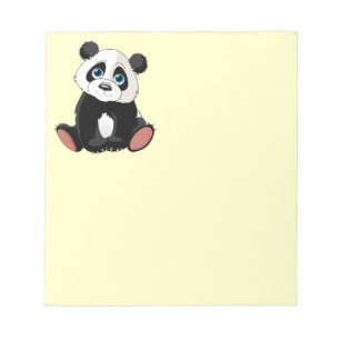 Bloco De Notas Urso de panda